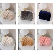 벨벳 자이언트얀 빅얀 루피망고실 왕모찌실 가방 DIY 핑거니팅 20색상, TOP 벨벳얀 1kg, TOP 벨벳 베이지