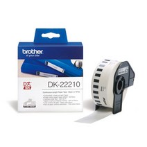 브라더 브라더정품 DK-22210_29mm×30.48m 연속라벨_라벨테이프, 상세 설명 참조, 1개