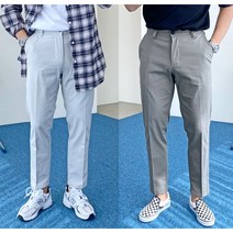 기획 테이퍼드핏 반밴딩 린넨 슬랙스 5컬러 28~38size
