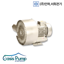 인하전기 IHB-402S 2 마력 삼상 2단 링 브로와 브로워 블로워 갓형필터포함