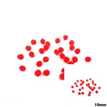 폼폼이 인형부자재 만들기재료 솜방울 칼라솜 10MM 칼라방울 인형만들기, 초록