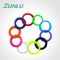3D프린터필라멘트 1.75 PLA 3D 필라멘트 어린이 DIY 선물 100% 거품 없음 재료 프린터 5m 무작위 색상으로, 12 5M-CYAN