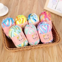 뜨개블랭킷 밍크 담요 볼 인쇄 천 컬러 소재 손으로 짠 두꺼운 모직 크로 셰 질 손