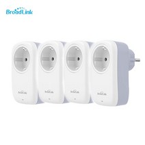 스마트싱스 스마트플러그 BroadLink SP4L-EU WiFi 스마트 플러그 소켓 EU fr은 Alexa Google Home Siri Yandex IFTTT Smart lif, [01] EU standard, [02] SP4L 4PCS