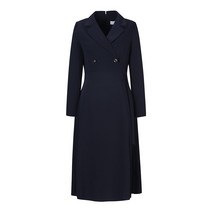베스띠벨리 22S/S 오픈 카라 쉬폰 벨티드 언밸런스 롱 원피스 BEO2531NA