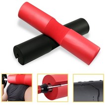 [∂LL7] EVA 바벨패드(약45x10cm) 액세서리 웨이트기구부자재 쿠션 역기봉 탈부착 목보호 간편 에바_h§eEA, §ff_레드