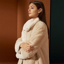 루시앙 시그니처 소프트 에코퍼 코트