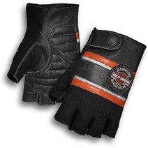 할리데이비슨 정품 남성 핑거리스 쿨코어안감 글러브 반장갑, M