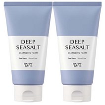 씨솔트 딥 클렌징 폼 (신형)150g x 2개
