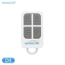 리모콘 스마트키 homsecur (2pcs4pcs10pcs 옵션) 433mhz 홈 보안 경보 시스템 용 무선 원격 제어 433mhz d4, 10개, 10개