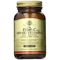 에스터-C 플러스 1000 mg 비타민 C 60 타블렛, 기본