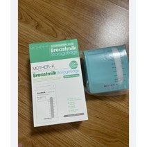 [국민템] 마더케이 일회용 초유/모유/분유/이유식 저장팩 변온 모유저장팩 200ml 30매 2개