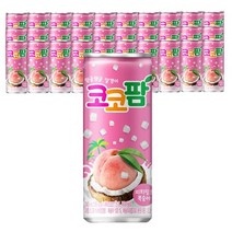 [ 해태 코코팜 피치 핑크 복숭아 240ml 30 캔 ] 과일 음료 주스 쥬스 과채 음료수 오렌지 파인 망고 사과 알로에 코코넛 도매 과일음료 과일주스 과채음료 과채주스 생과일주스 생과일쥬스 사무실 편의점 업소 대용량 음료도매 음료수도매 캔음료 캔음료수도매, 단품, 단품