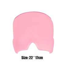머리마사지기 두피 머리 마사지기 젤 아이스 콜드 테라피 두통 편두통 릴리프 캡 화학 요법 부비동 목 웨어러블 테라피 랩 스트레스 압력 통증 완화 마사지, 분홍