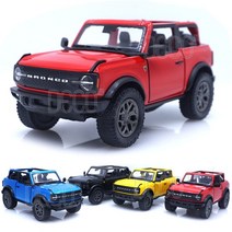 1300K 킨스 포드 브롱코 오픈카 미니카 풀백 다이캐스트, (색상)킨스브롱코오픈카(블루), 킨스브롱코오픈카(블루)