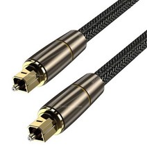 케이블세상 디지털 광 오디오 케이블 toslink 동축 spdif dolby 7.1 바, 금속, 8m