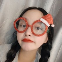 얄리샵 크리스마스 안경 10종, 03