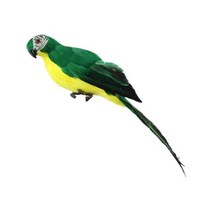 25cm 35cm 살아있는 앵무새 시뮬레이션 장난감 부드러운 귀여운 야생 동물 6 인형 생일 컬러 선물 조류 키즈 홈 장식, green