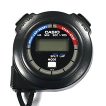 KOREA KOREA 카시오 초시계 스톱워치 HS3 블랙 60X60 PVC외, 수량
