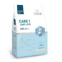 네츄럴랩 케어1 관절&눈 케어 유기농 70% 기능성 건식사료, 22개, 2.5kg, 뼈/관절강화