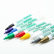 문화 친환경 자일렌프리 페인트마카 (1자루), 검정