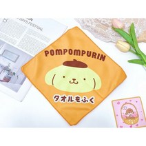 산리오 타월 시나모롤 수건 헬로키티 타올 480428 만화 애니메이션 Sanrioed 흡수성 타올 Kawaii My Melody Cinnamoroll Hellokittys 귀여운, Purin Dog 9