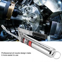 무선고압청소용물총 1세트 공압 그리스 건 400CC 고압 공기 카트리지 수동 도구, 한개옵션0