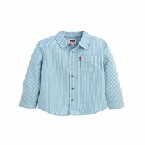 리바이스키즈 2020 봄신상 **가벼운 포플린 소재의 귀여운 셔츠**~@@ 포플린셔츠 V221SH309P 민트 동수원