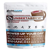UNBEETABREW Beet-Infused Performance Coffee Premium Arabica Coffee Blend Keto-Friendly Paleo-Frie, 1