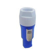 무대 조명 led PowerCon 커넥터 NAC3FCA 20A 케이블 Speak-ON 250V Powercon 3 pin Speaker powercon male plug, 03 Gray-blue body