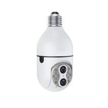360카메라 360도 VR CCTV 3D 촬영 PEGATAH-1080P Wifi 감시 ip 카메라 야간 투시경 풀 컬러 자동 추적 방수 야외 듀얼 렌즈 PTZ 카메라, 01 Only Camera