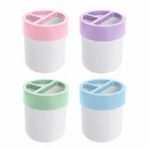 카파맥스 포인트 원형 펜꽂이3칸 77600 연필꽂이 펜통G/OPD:GAON0107G +Y7, 가온 그린