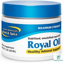 노스아메리칸허브앤스파이스 로얄오일 1300mg 60ml 생 로얄젤리 크롭당밀 호박씨유, Royal Oil 60ml
