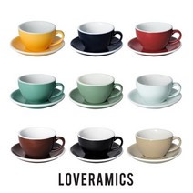 러브라믹스 에그 시리즈 스몰 라떼잔 250ml 19종, 화이트, 1개
