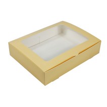 다용도창박스(대)노랑 / 24x18.5x5cm 2개 // 화과자박스12구, 1개
