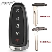 jingyuqin 포드 에지 탈출 교체 키 쉘 플렉스 익스플, FO38