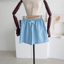메이룸 바스락p 무지 밴딩 파스텔 반바지