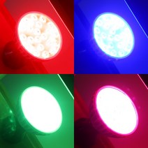 LED 칼라 PAR30 컬러 전구 집중형 레일조명 파30 적색 청색 녹색 핑크 보라, COLOR PAR30 - 녹색