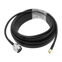 EMagTech 7.6m(25피트) 8m 저손실 동축 연장 케이블 50옴 SMA 수-N 수 커넥터 순수 구리 N-스타일 안테나 수신기 Wi-Fi 신호 부스터 리피터용, 25 ft (8 m)