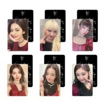 아이브 포토카드 IVE 포카 굿즈 6장 Set 세트 로모 Lomo 카드 컬러, OSS23056XK3