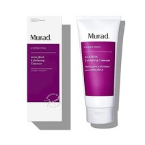뮤라드 Murad AHA/BHA Exfoliating Facial Cleanser - Hydration & Moisturizing Salicylic Lactic and Glycol, 6.75 Fl Oz (Pack of 1)