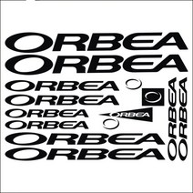 로드 자전거 프레임 용품 튜닝 티타늄 바이크 Orbe 자전거 프레임 사이클링 스티커 1 세트 32cm x 20cm 방, 02 WHITE_03 40cm
