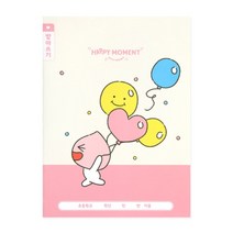 C047 142157 카카오 해피모먼트 1-2 받아쓰기 노트 어피치 1개
