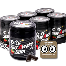 졸음연구소 잠딱깨 껌 + 왕눈이 띠부실, 2개, 108g