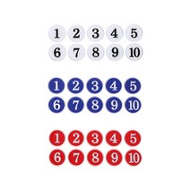 에폭시번호판 / 안내판 / 숫자번호판, 빨강 (21~30)