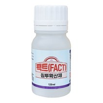[식물의집] 팩트120ml 침투제 전착제 농약 거품제거제 영양제 효과증대 침투확산제