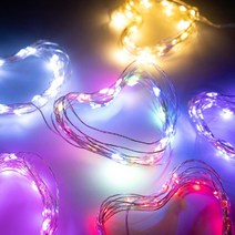 LED 와이어전구 트리장식 피켓 전구 크리스마스, 30구 레드
