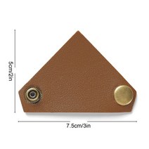 주물난로 벽난로 고구마통 주철 프라이팬 커버 가죽 냄비 핸들 그립에 쉽게 내열성, 02 5cm7.5cm