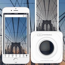 스마트폰 즉석 포토 프린터 감성돋는 사진기 셀피 사진 영수증 인화기 인쇄기 스티커 열전사 셀프 핸드폰 출력기 기계 무인 프린트, 단일사이즈, D