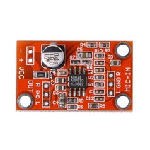 AD828 DC 3.8V 용 스테레오 동적 마이크 프리 앰프 보드 마이크 프리 앰프 모듈, 옵션선택개, 단일옵션선택